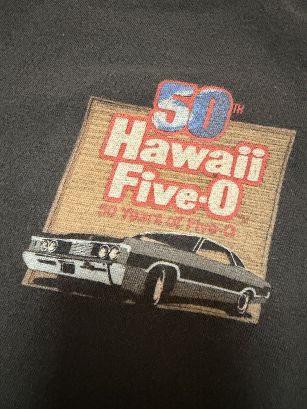 Crazy Shirts Hawaii Five-0 50th Book Em Danno Tee Mens M